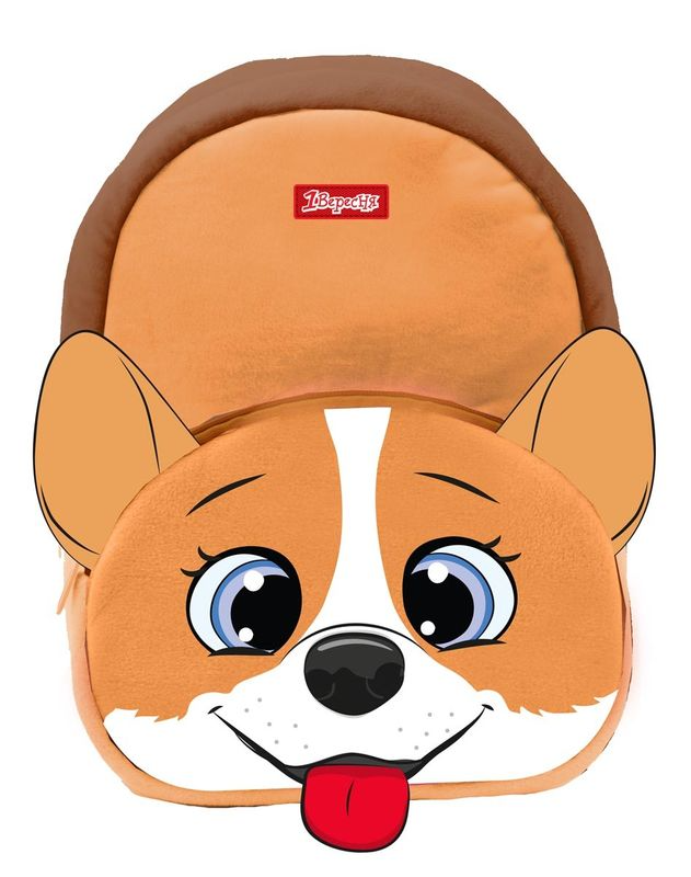 Рюкзак дитячий 1В K-42 "Corgi" коричневий, 557982