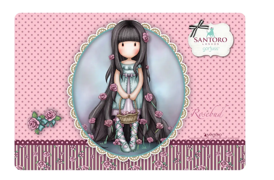 Підкладка для столу дитяча "Santoro Rosebud", 491661 Yes