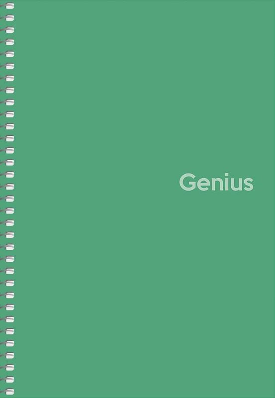 Тетрадь А5 80 л. "Genius" кл. пластик, (4610) 1