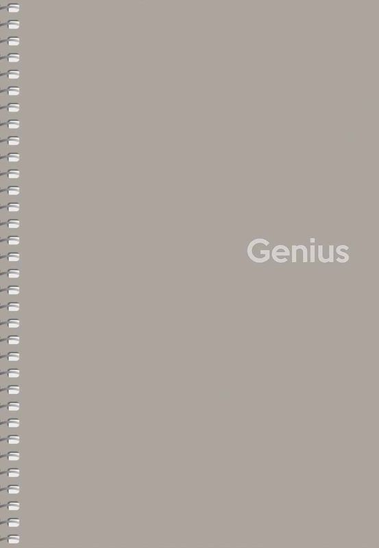 Тетрадь А5 80 л. "Genius" кл. пластик, (4610) 3
