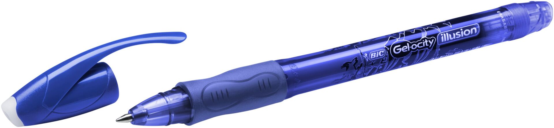 Ручка гелевая Gelocity Illusion, пиши-стирай, синяя, bc943440 BIC 1