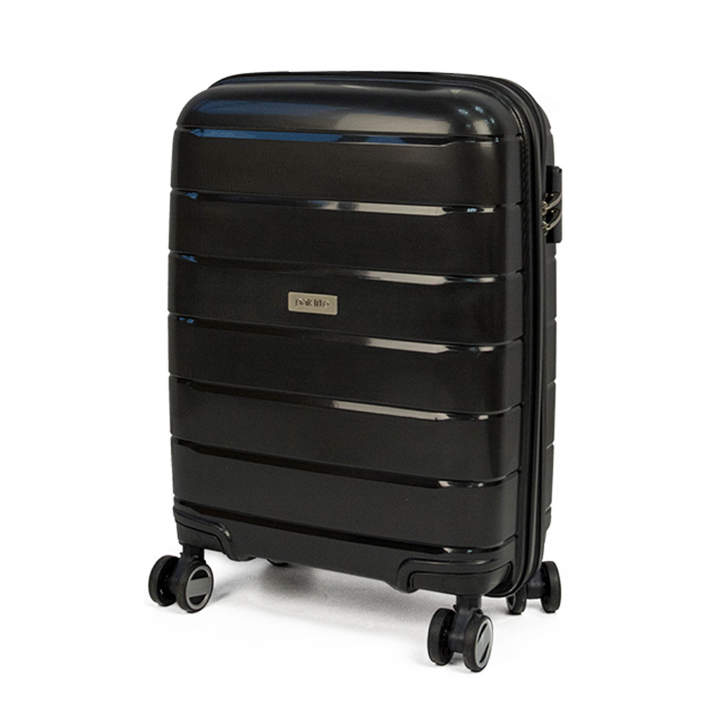 Валіза Paklite Mailand Deluxe S, 38x55x20см (36л,2,8кг), чорний, TL074247-01