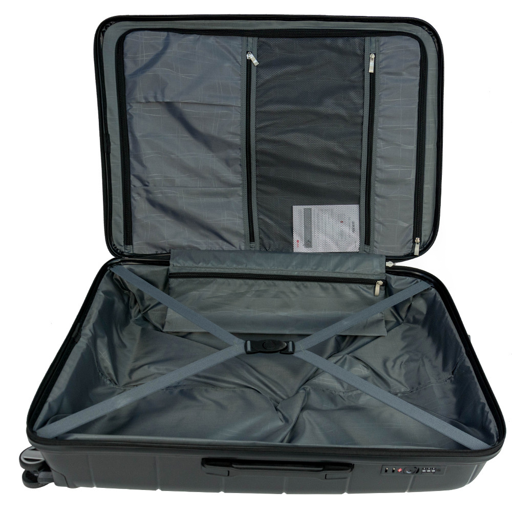 Валіза Paklite Mailand Deluxe S, 38x55x20см (36л,2,8кг), чорний, TL074247-01 3