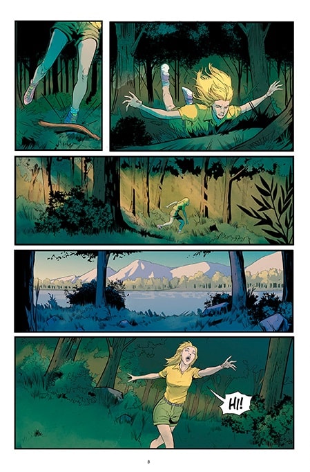 Книга комікс "Гаузер Д. Stranger Things. Табір «Знайхідка». Кн.4" (у) (0017) 4