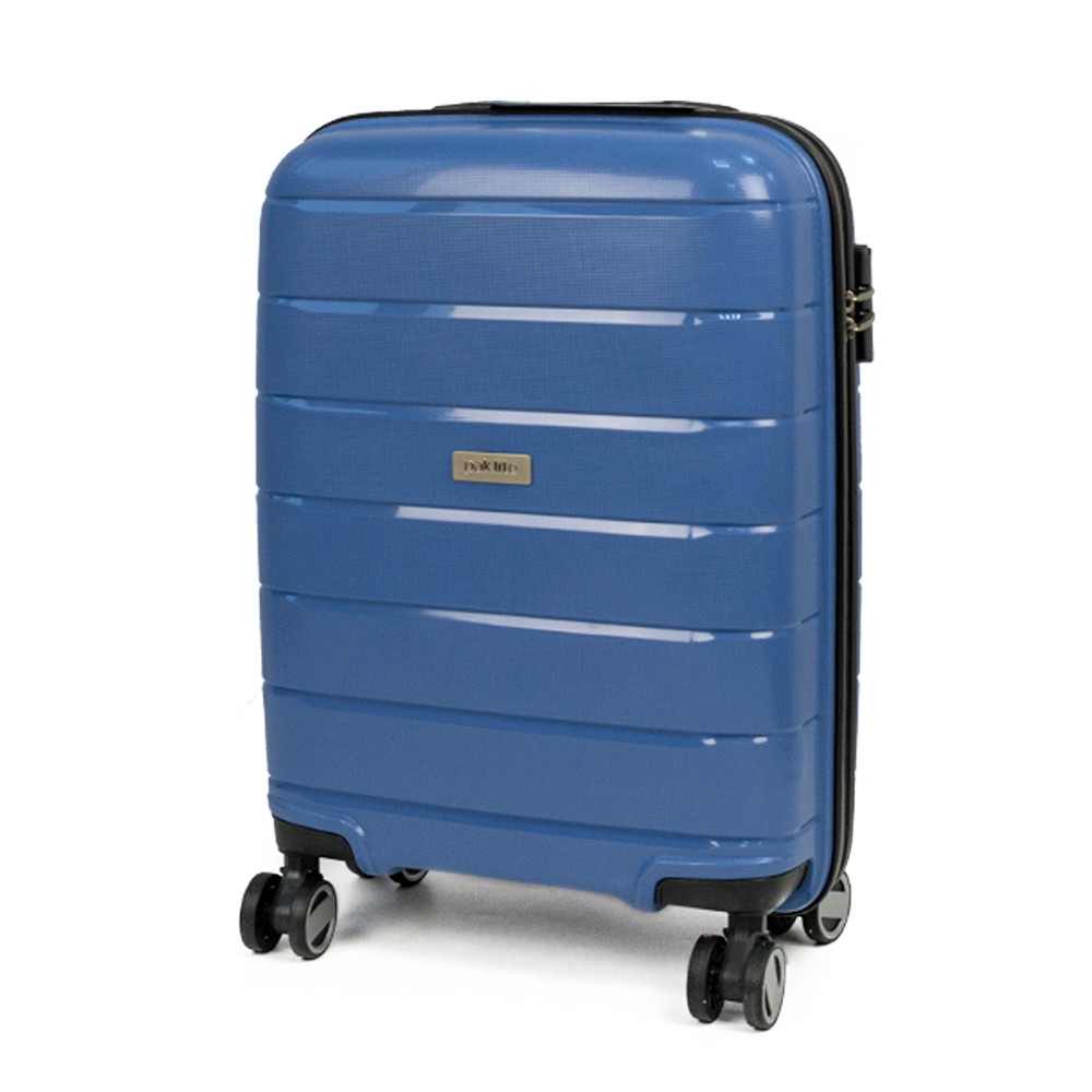 Валіза Paklite Mailand Deluxe L, 53x76x29см, (102л,4,6кг), синій, TL074249-25