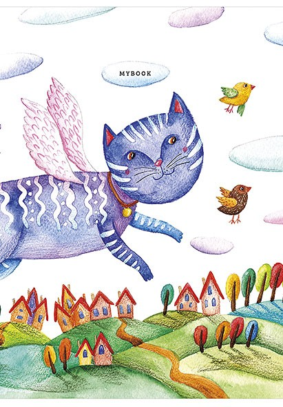 Комплект із 2-х зошитів А5 40 арк. "TwinBook", кл.-нелін. скоба (6982) 1