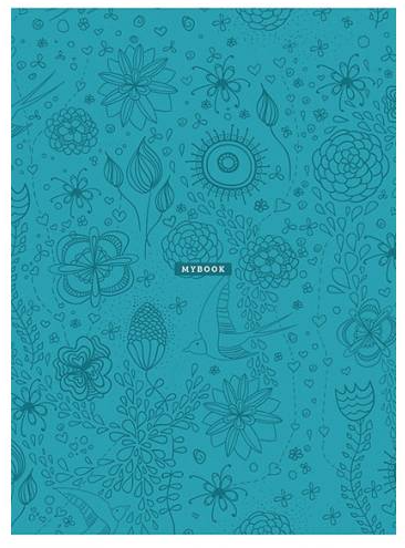 Комплект із 2-х зошитів А5 40 арк. "TwinBook", кл.-нелін. скоба (7002) 5
