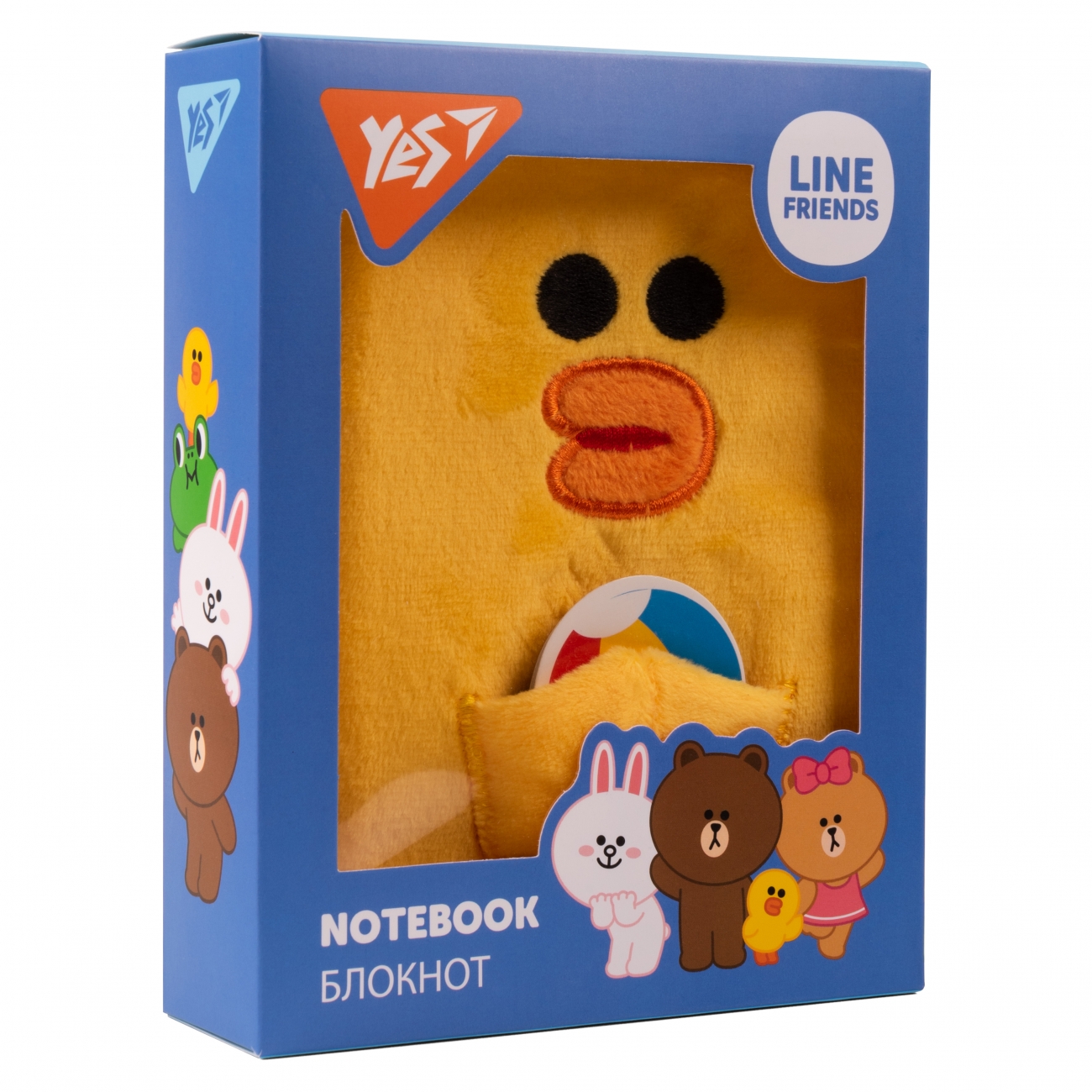 Блокнот пушистый, "Line Friends" Sally, 151748 1