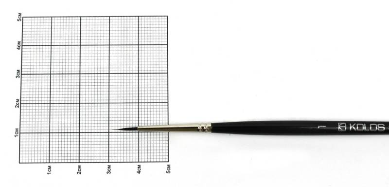 Кисть Белка круглая 3049R №1 Kolos 1