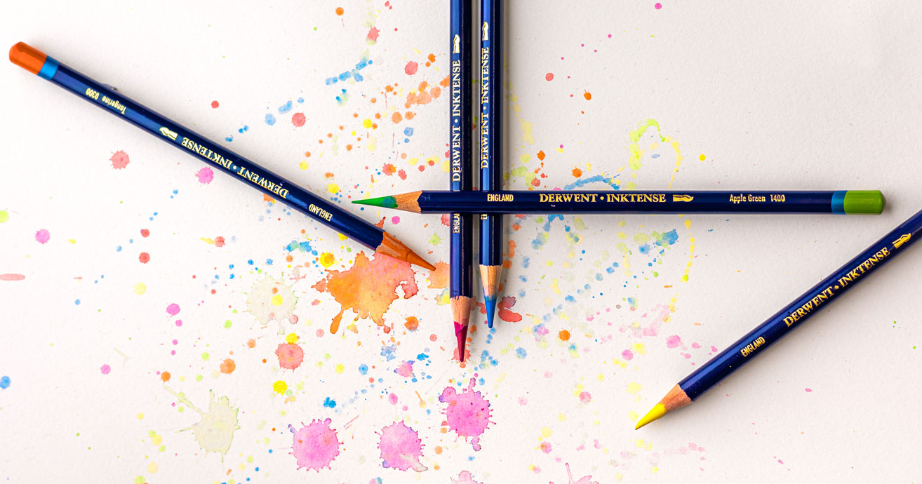 Карандаш акв. "Inktense" (Имитация кит. туши) 2020 Индийская тушь 1