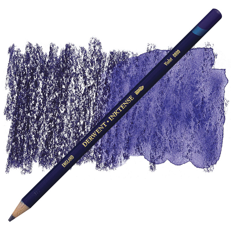Карандаш акв. "Inktense" (Имитация кит. туши) 0800 Фиолетовый Derwent