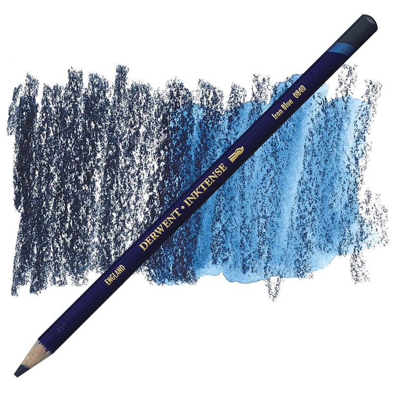 Карандаш акв. "Inktense" (Имитация кит. туши) 0840 Стальной голубой Derwent