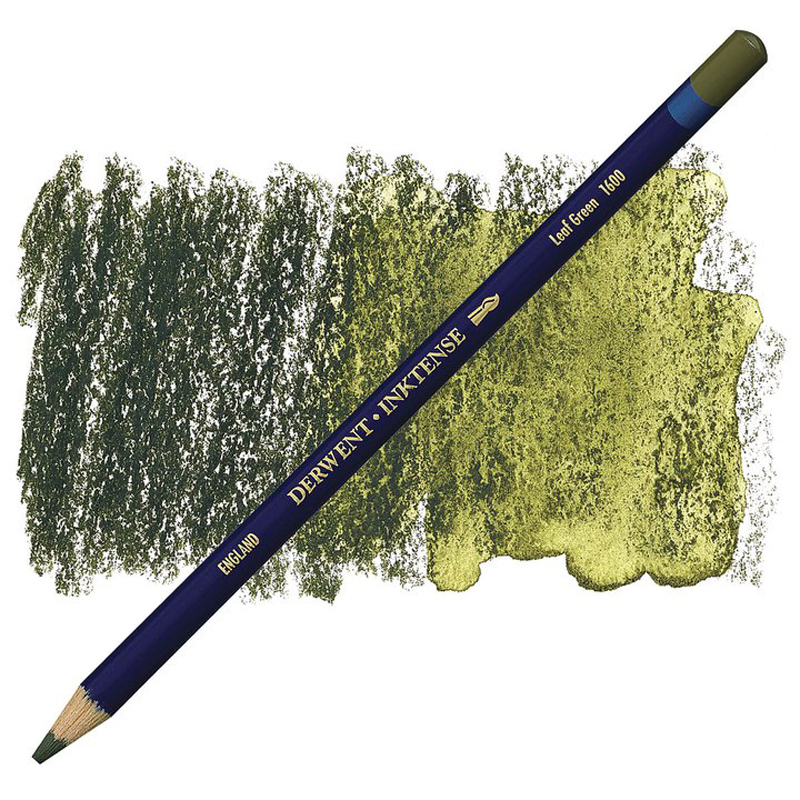 Карандаш акв. "Inktense" (Имитация кит. туши) 1600 Зеленый лист