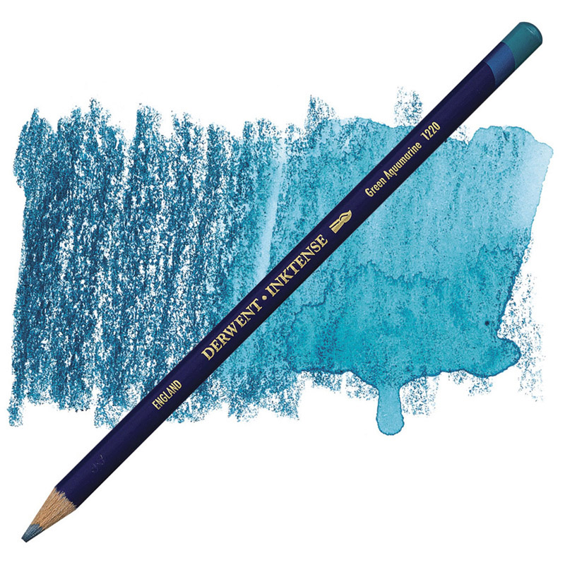 Карандаш акв. "Inktense" (Имитация кит. туши) Аквамарин зеленый, Derwent