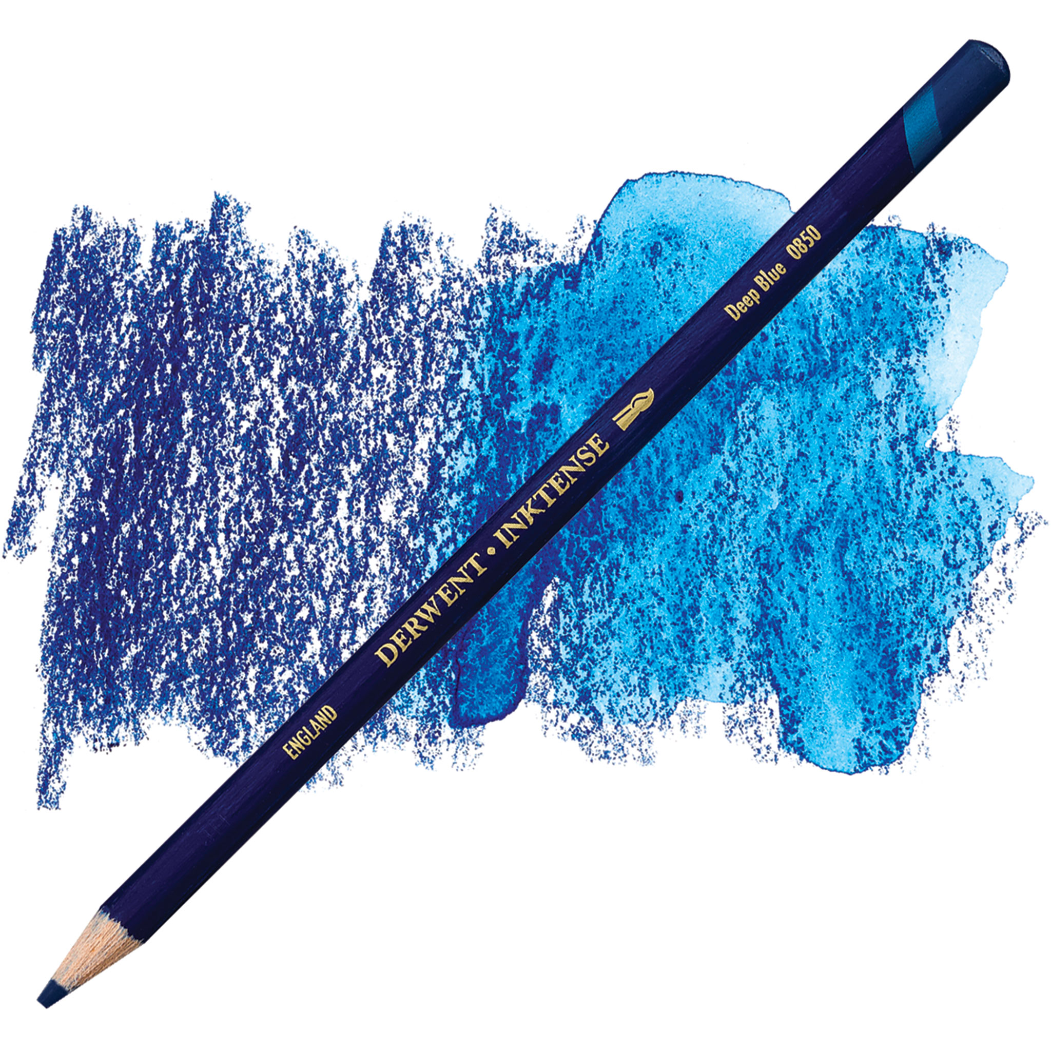 Карандаш акв. "Inktense" (Имитация кит. туши) Голубой темный, Derwent