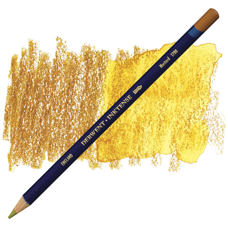 Карандаш акв. "Inktense" (Имитация кит. туши) Горчичный, Derwent