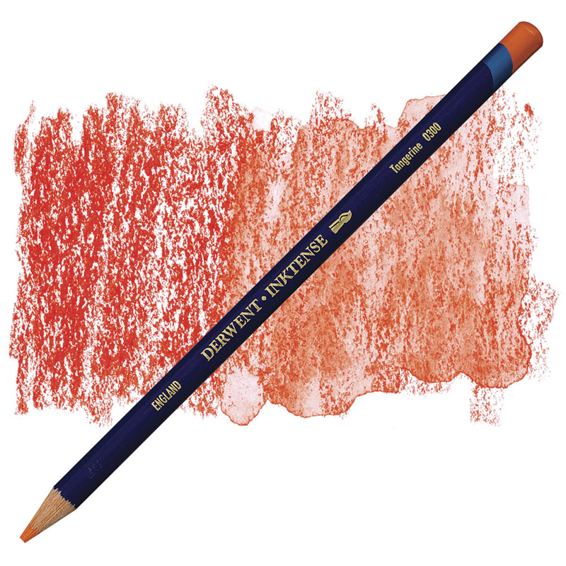 Карандаш акв. "Inktense" (Имитация кит. туши) Мандариновый, Derwent