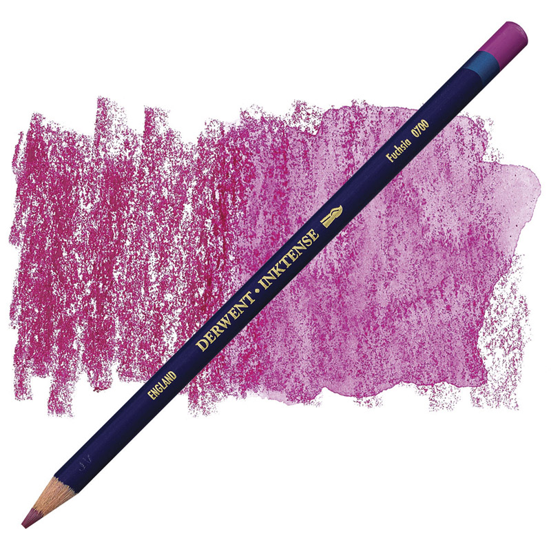 Карандаш акв. "Inktense" (Имитация кит. туши) Фуксия, Derwent