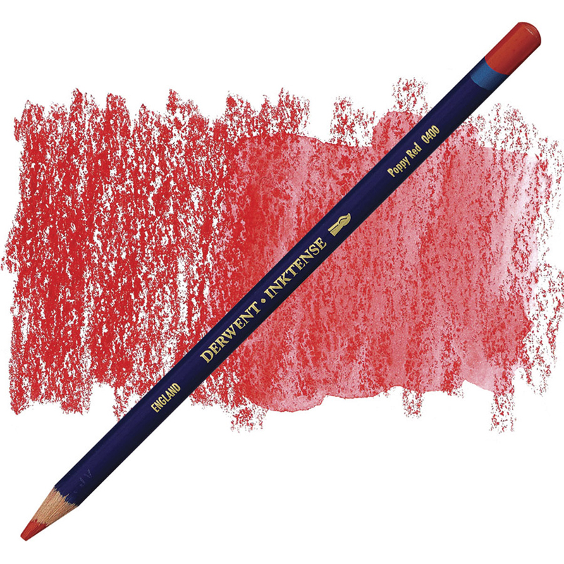 Карандаш акв. "Inktense" (Имитация кит. туши) 0400 Красный мак