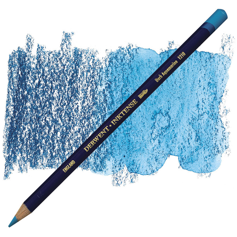 Карандаш акв. "Inktense" (Имитация кит. туши) 1210 Аквамарин темный