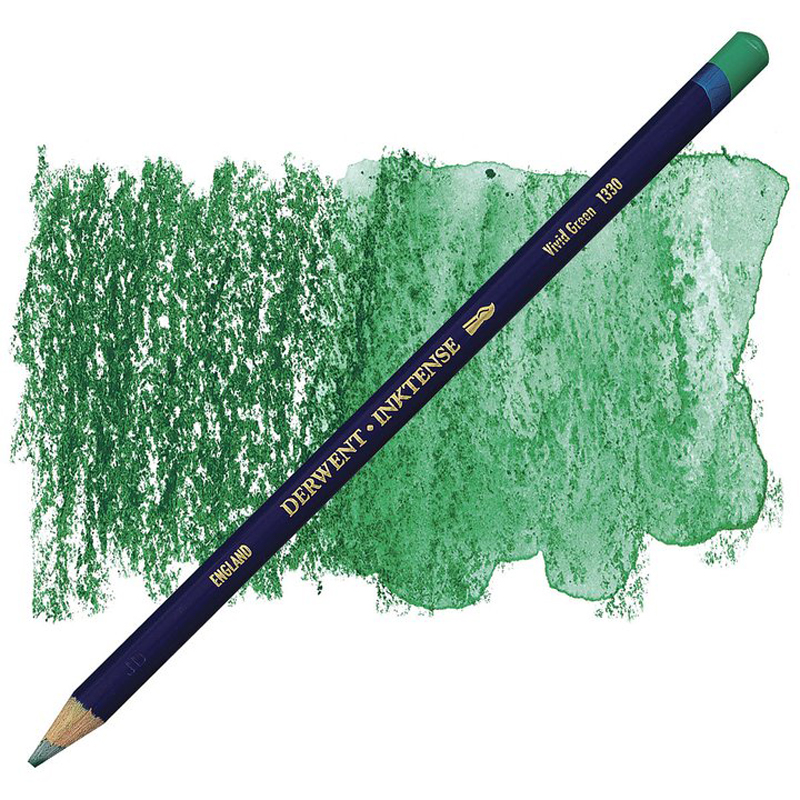 Карандаш акв. "Inktense" (Имитация кит. туши) 1330 Зеленый яркий