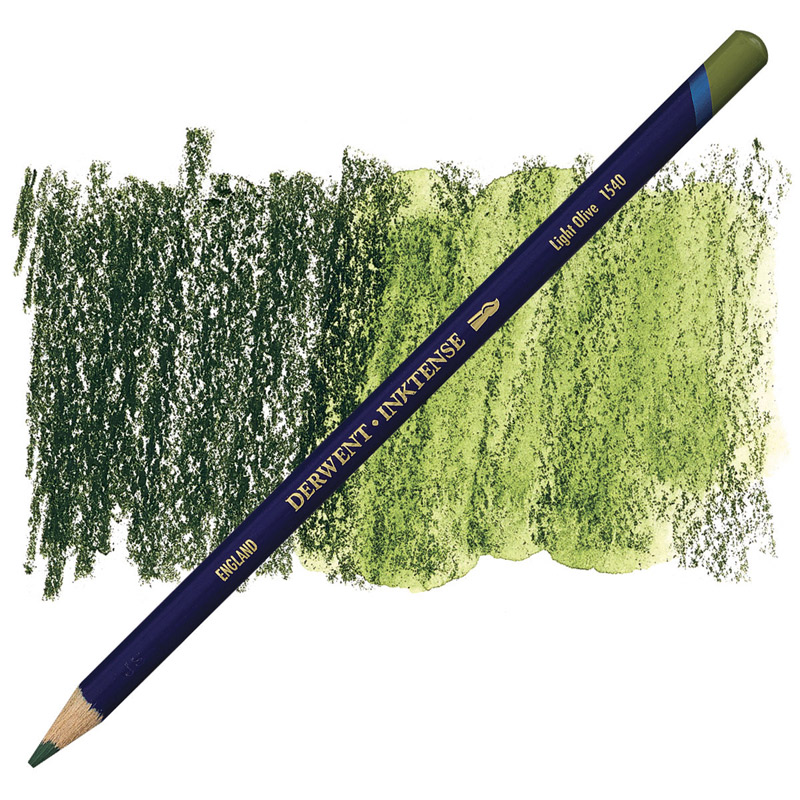 Карандаш акв. "Inktense" (Имитация кит. туши) 1540 Оливковый светлый
