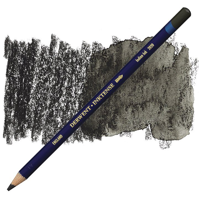 Карандаш акв. "Inktense" (Имитация кит. туши) 2020 Индийская тушь