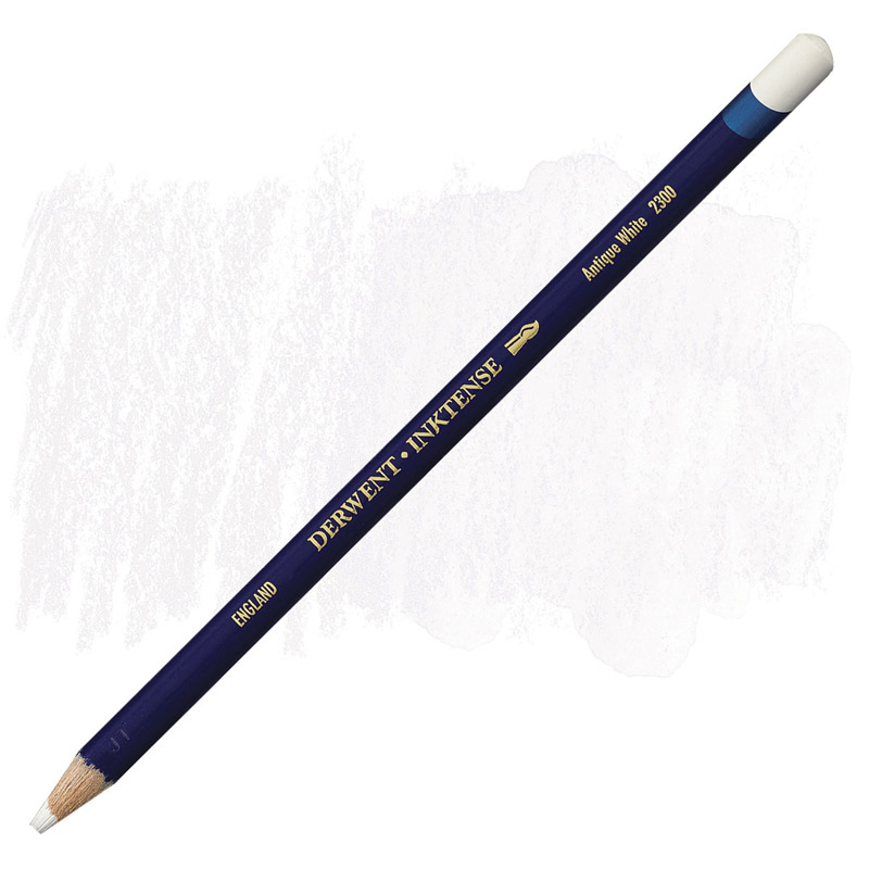 Карандаш акв. "Inktense" (Имитация кит. туши) 2300 Античный белый