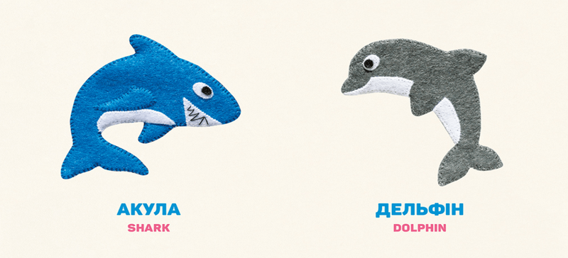 Книга "Забара О. У морі. In the sea" (у/а) (3168) 2