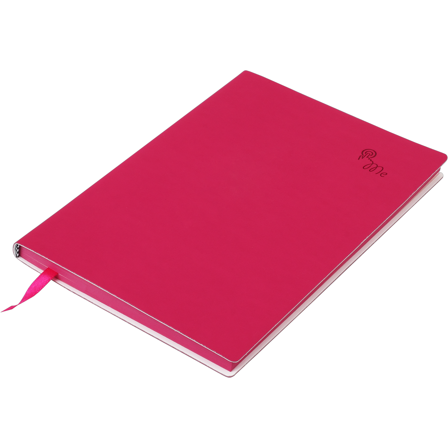 Блокнот деловой Touch Me А5 96 л. чистый, обл. искусственная кожа, малиновий, BM.295002-29 1