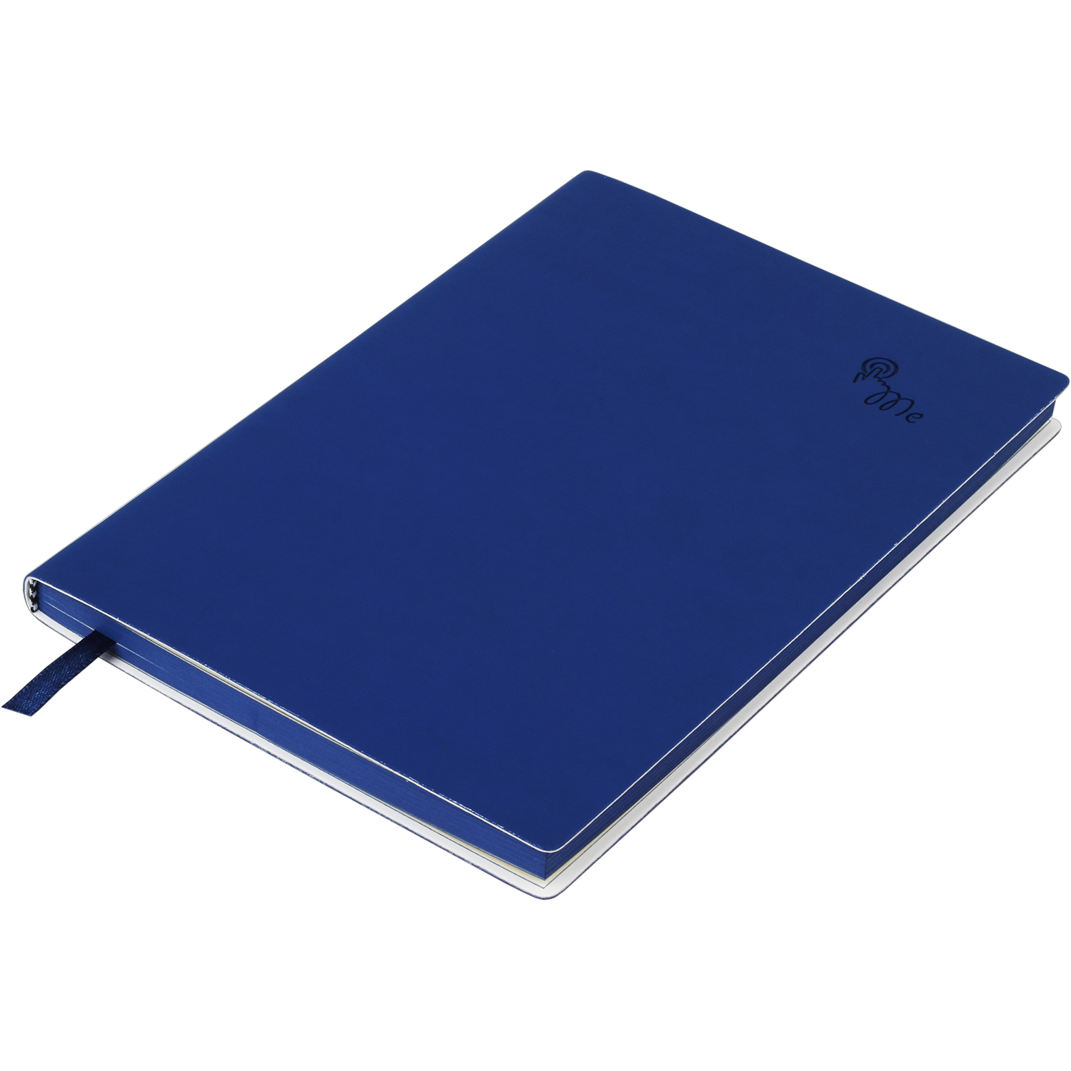 Блокнот деловой Touch Me А5 96 л. чистый, обл. искусственная кожа, синий, BM.295002-03 1