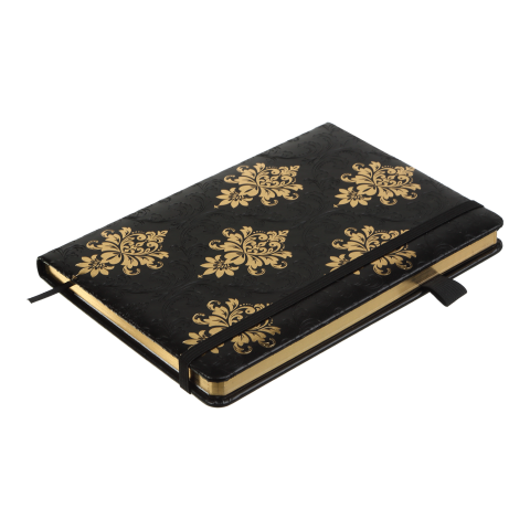 Блокнот діловий Royal А5, 96 арк. кл., шт.шкіра, чорний, BM.295125-01 2