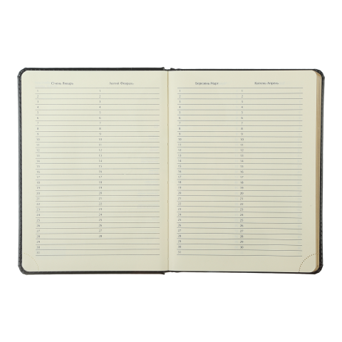 Щоденник недатований Ideal, A5, 288 стр., коричневий, BM.2049-19 4