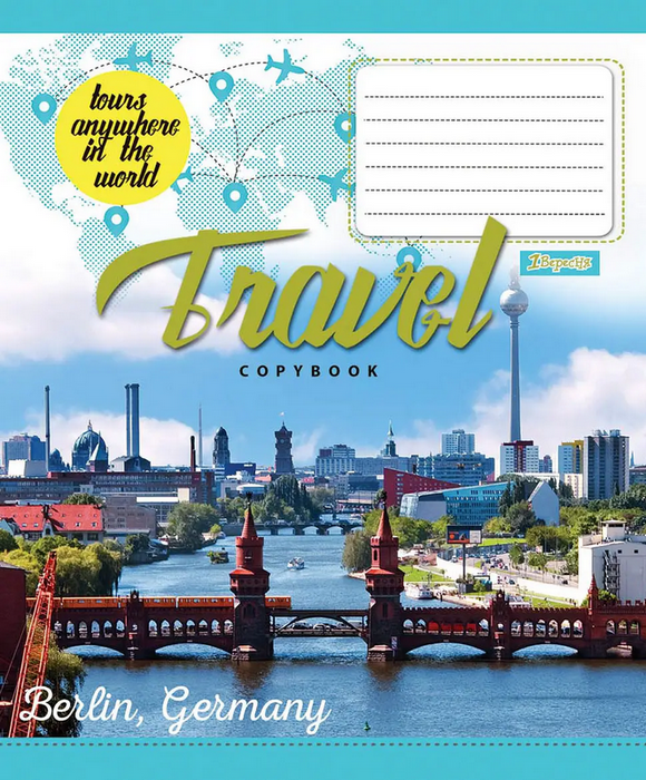 Зошит 96 лін. 1В Travel, 764184 4