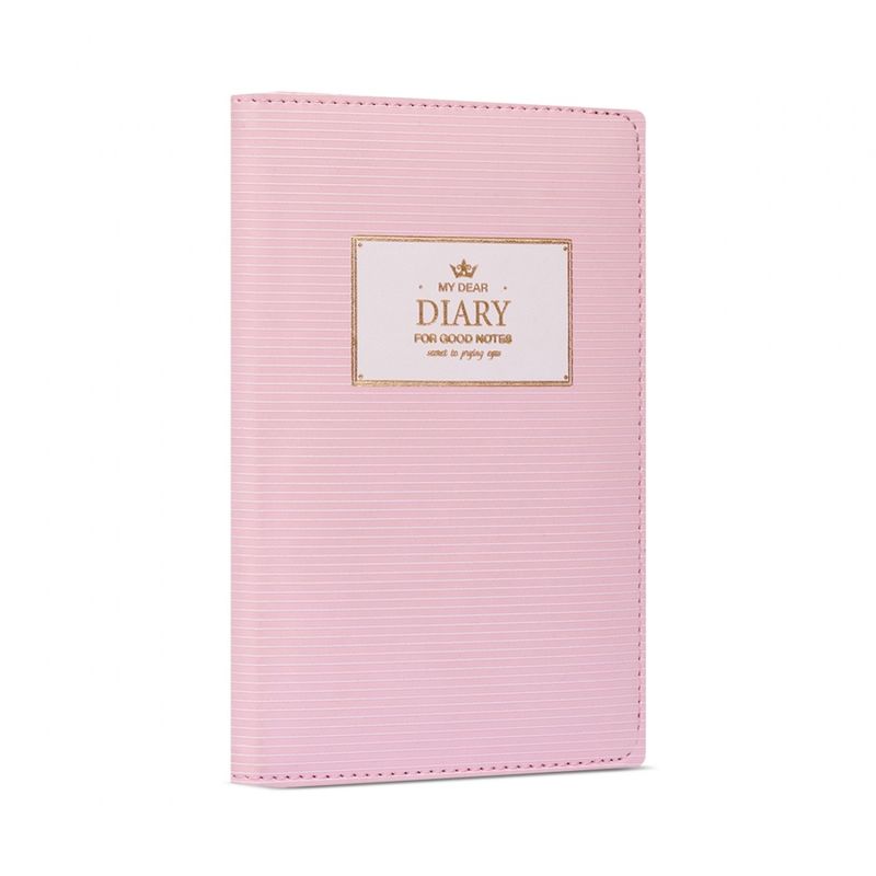 Ежедневник недатированный А6 "Margot pink", тверд., 320 стр., розовый, 252097 Yes 1