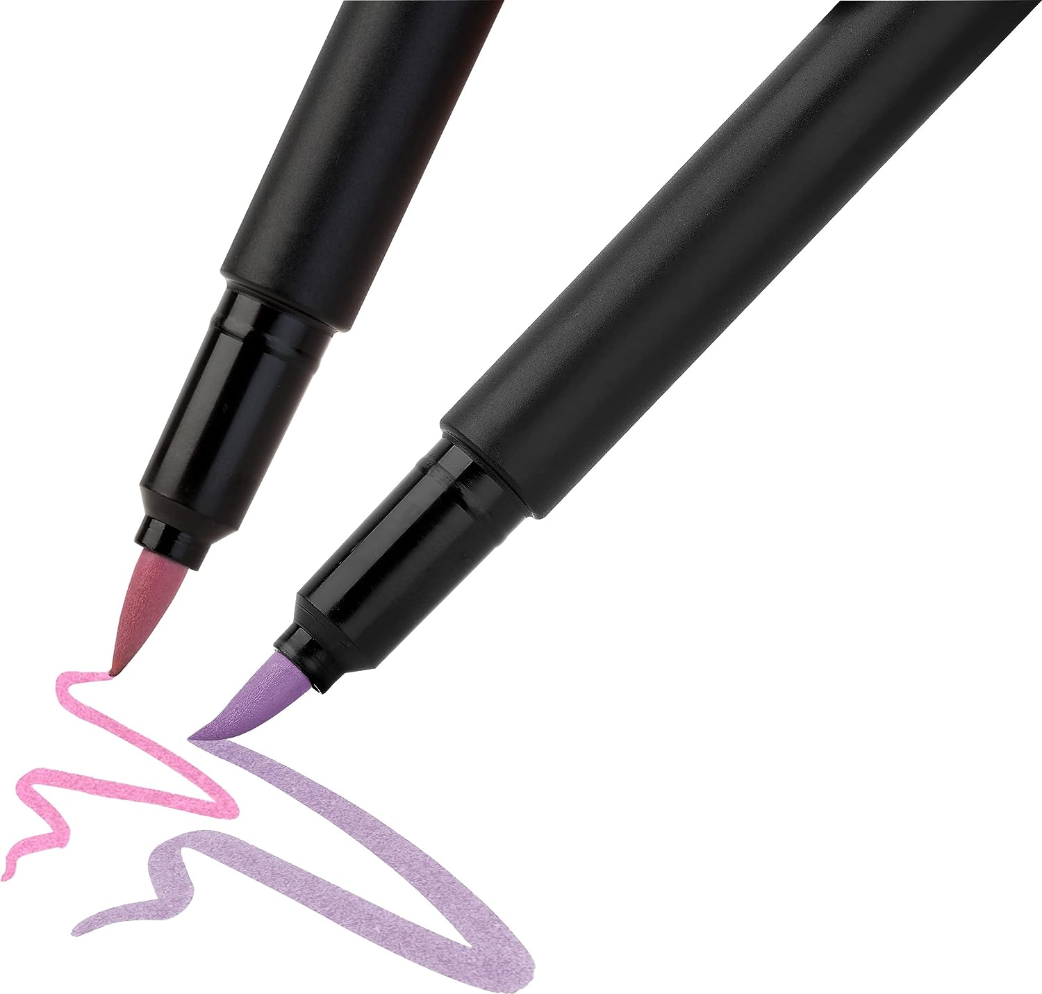 Фломастер-кисть 6 цв. Pastel Black Edition, картон, 116453 Faber-Castell 2