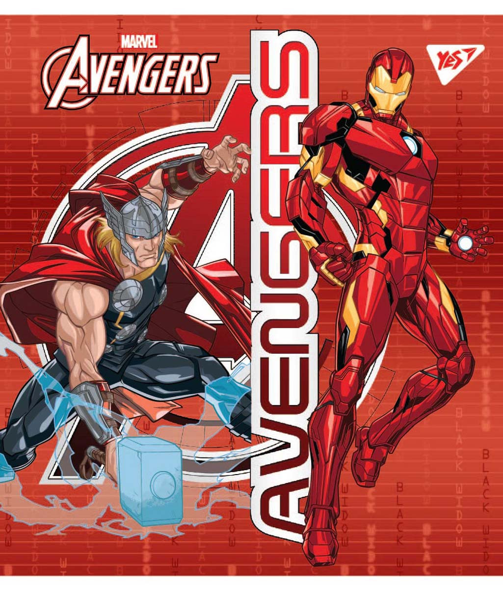 Тетрадь 18 кл YES "Marvel", 765187 1
