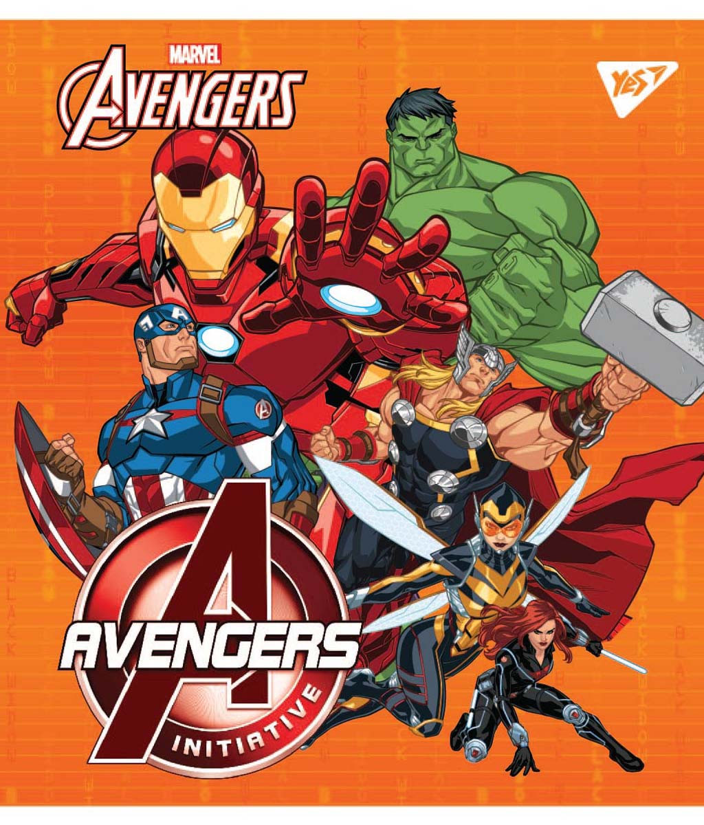 Тетрадь 18 кл YES "Marvel", 765187 2
