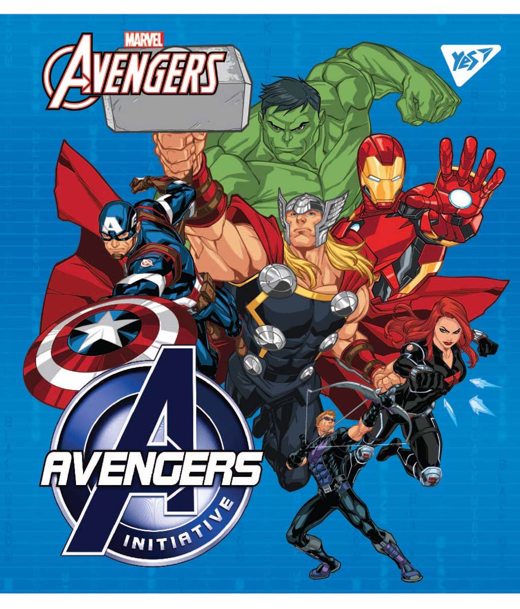 Тетрадь 18 кл YES "Marvel", 765187 4