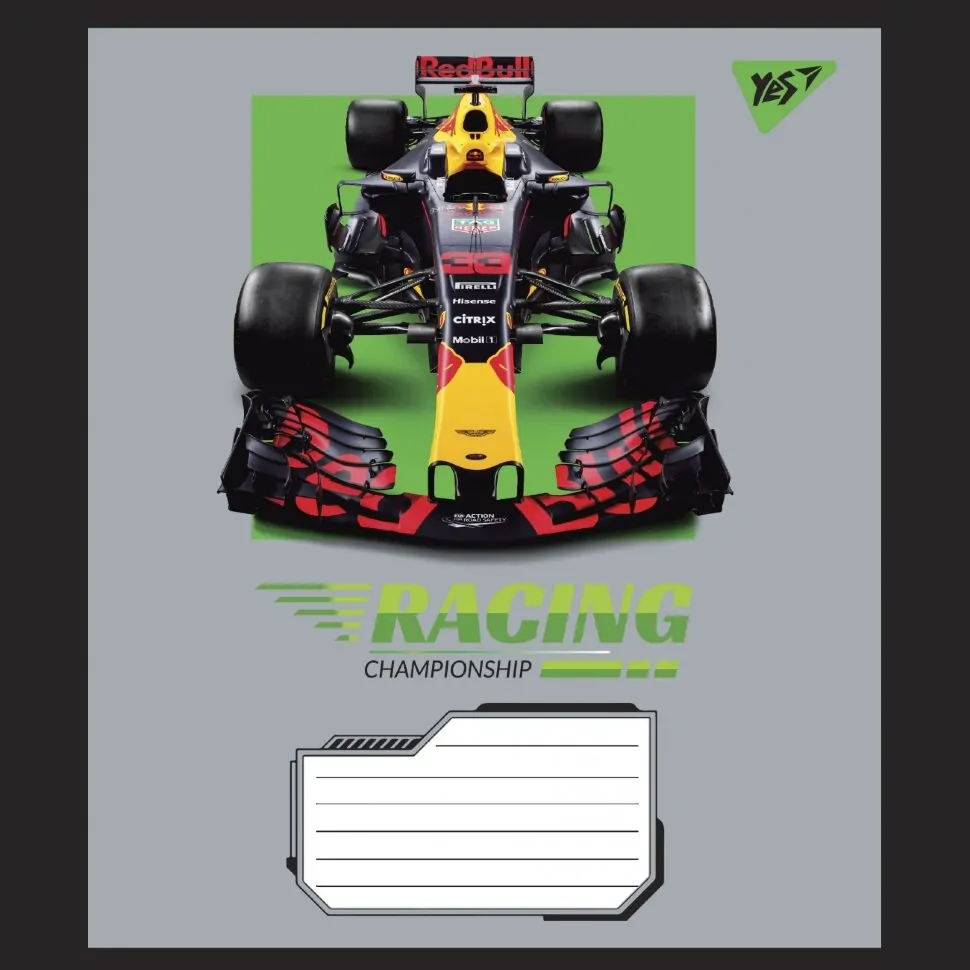 Зошит 36 кл. YES Racing championship, 765948 1