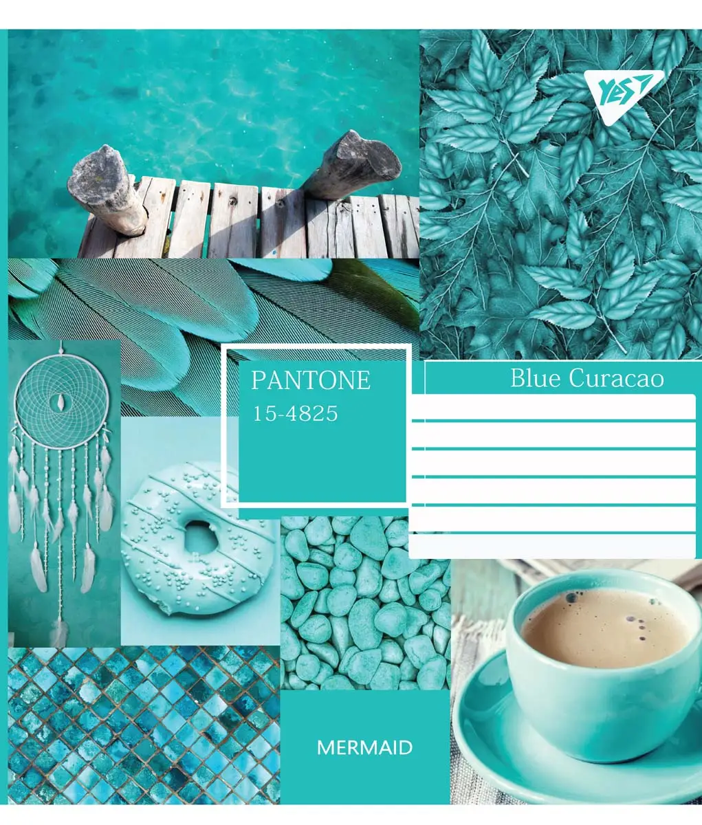 Зошит 96 кл. YES Collage pantone, 765054 2