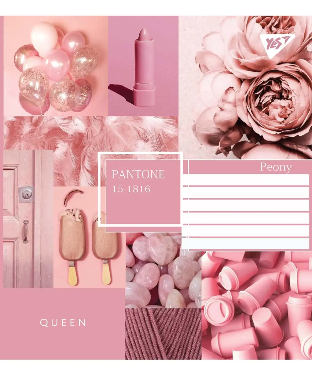 Зошит 96 кл. YES Collage pantone, 765054 3