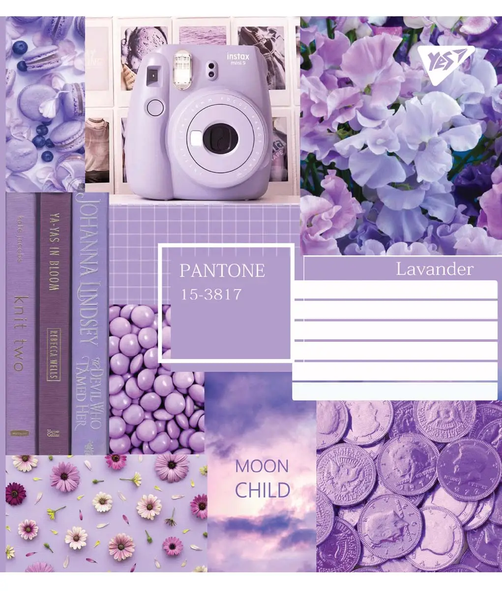 Зошит 96 кл. YES Collage pantone, 765054 4