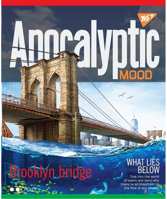 Зошит 48 кл YES Apocalyptic, 764344 1
