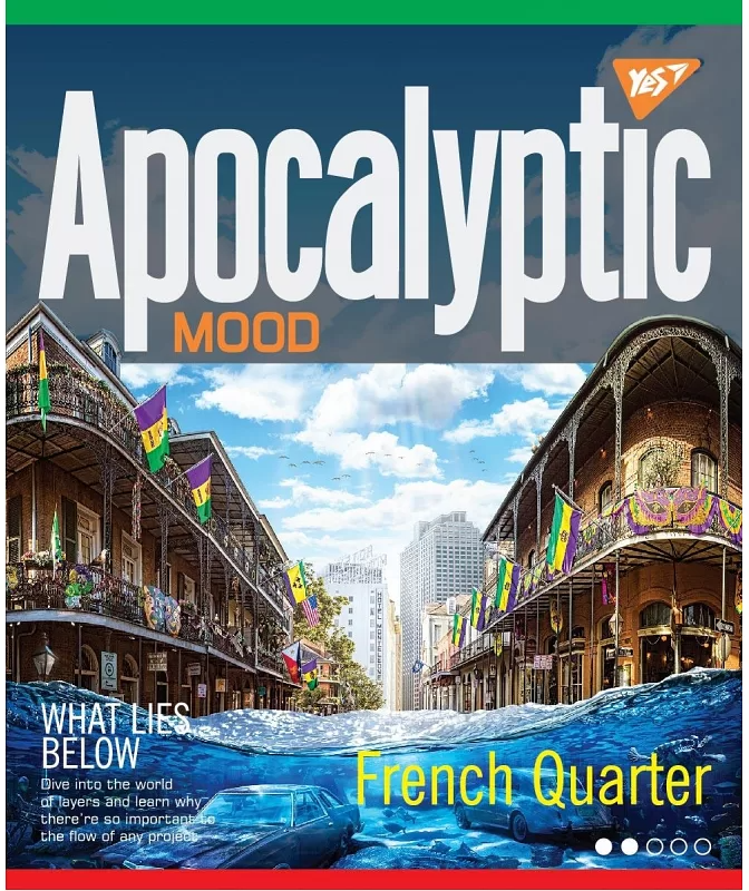 Зошит 48 кл YES Apocalyptic, 764344 2