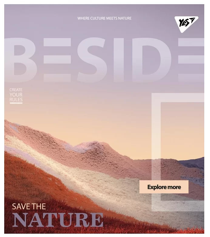 Зошит 48 кл YES Beside, 764345 2