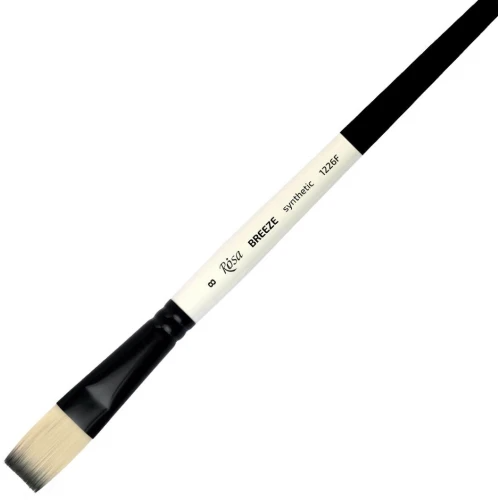 Синтетика плоская BREEZE 1226F, №8, к.р.  кисть ROSA