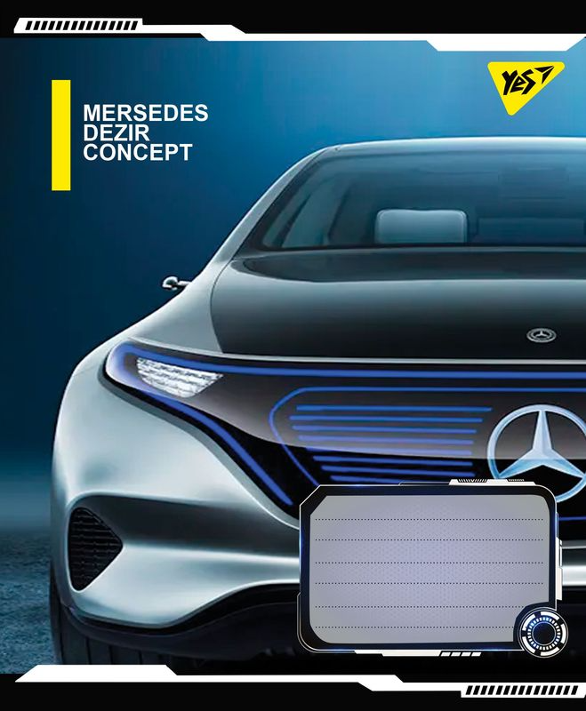 Зошит 48 лін. YES Dezir concept, 766457 1