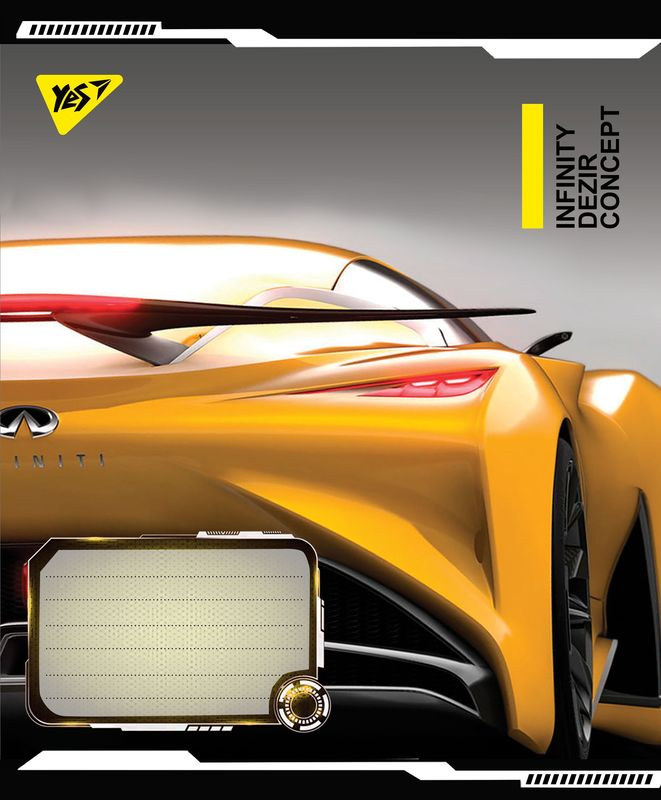 Зошит 48 лін. YES Dezir concept, 766457 2