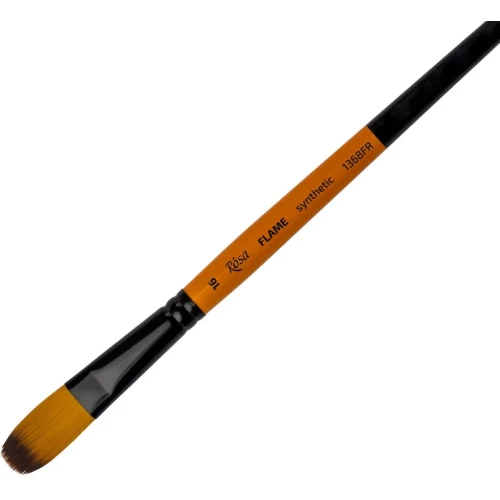 Синтетика овальная FLAME 1368FR, №16, к.р. ,кисть ROSA